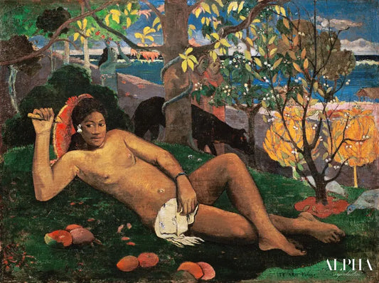 L'épouse du roi - Paul Gauguin - Reproductions de tableaux et peintures haut de gamme