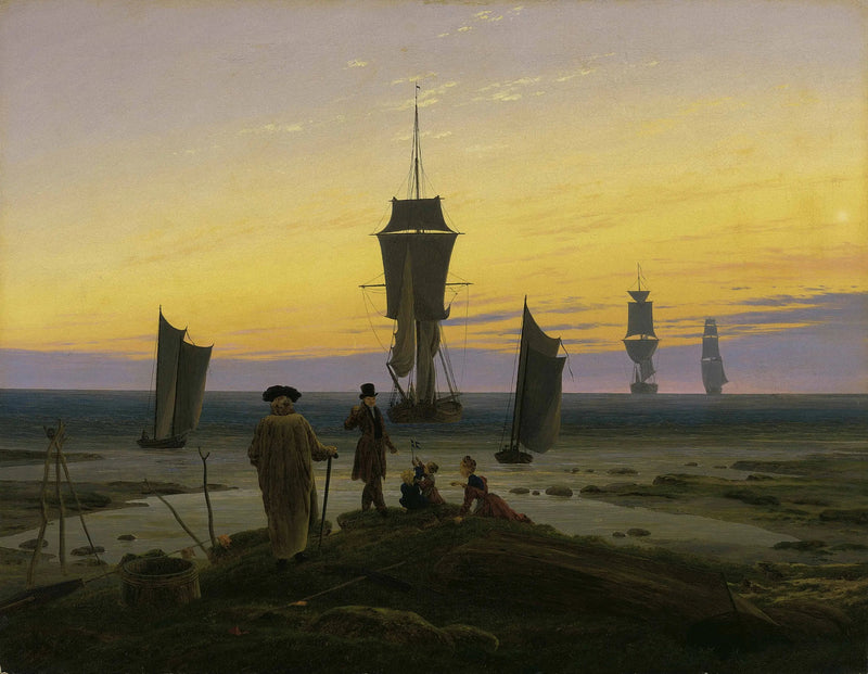 Elämän vaiheet - Caspar David Friedrich