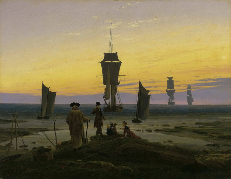 Elämän vaiheet - Caspar David Friedrich
