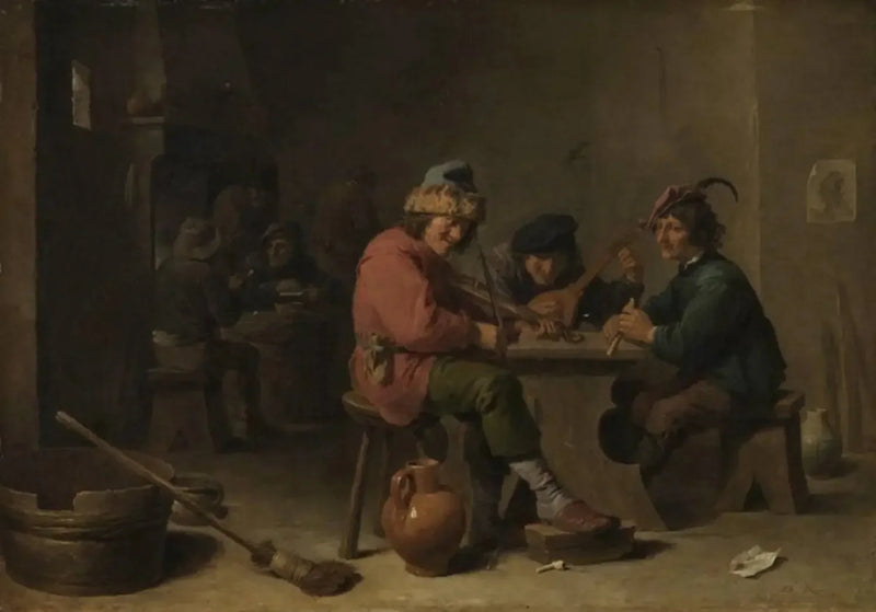 Maatalaiset soittavat musiikkia - David Teniers nuorempi
