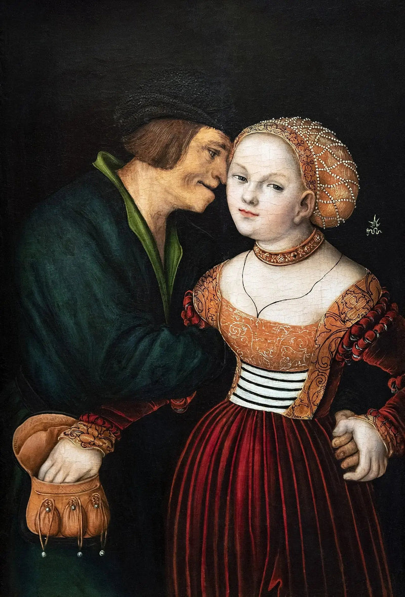Epäsopuiset rakastavaiset - Lucas Cranach vanhempi