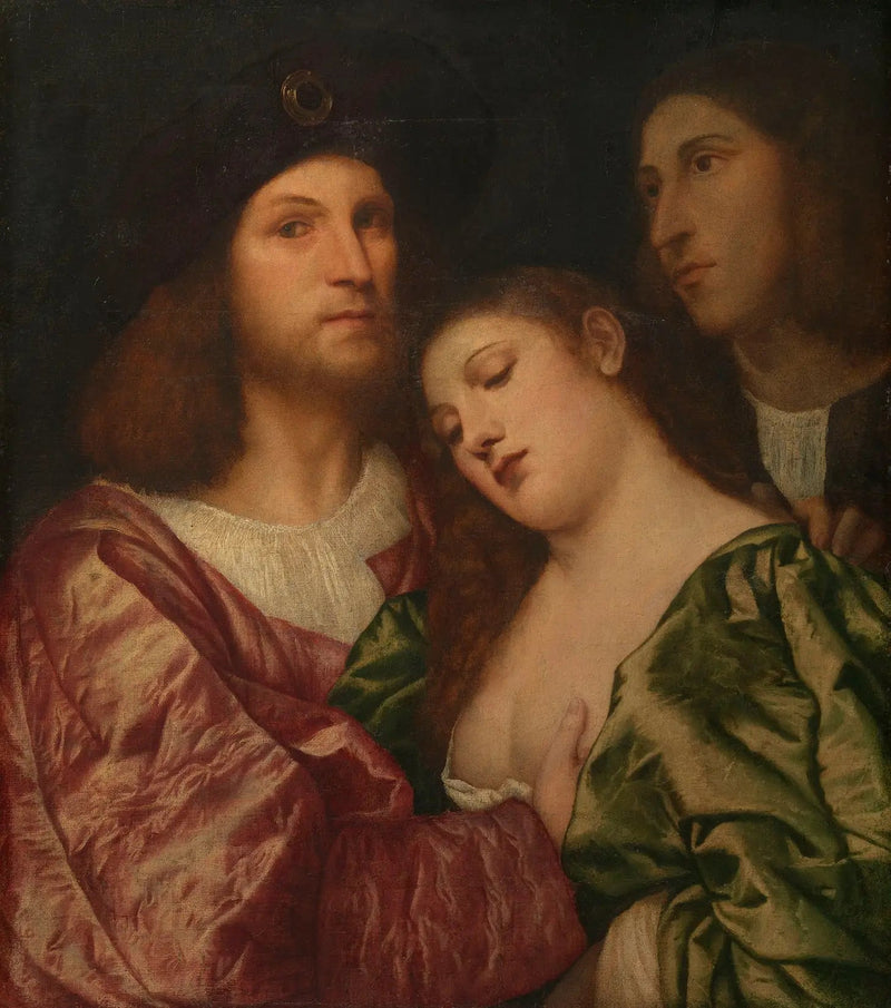 Rakastavaiset - Titian