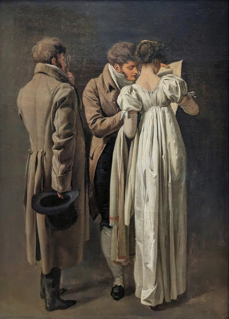 Lehtien harrastajat - Louis-Léopold Boilly