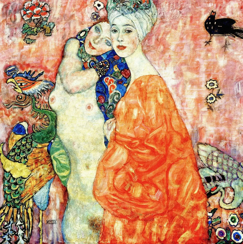 Ystävät - Gustav Klimt