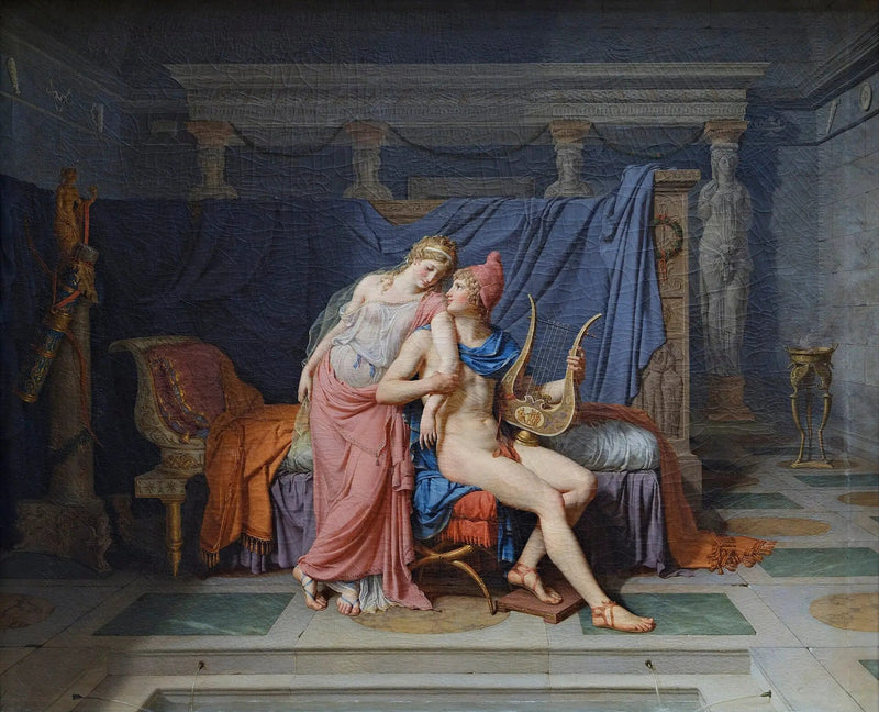 Pariisin ja Hélènin rakkaudet - Jacques-Louis David