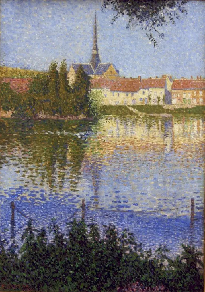 Les Andelys, saari Lucasille - Paul Signac