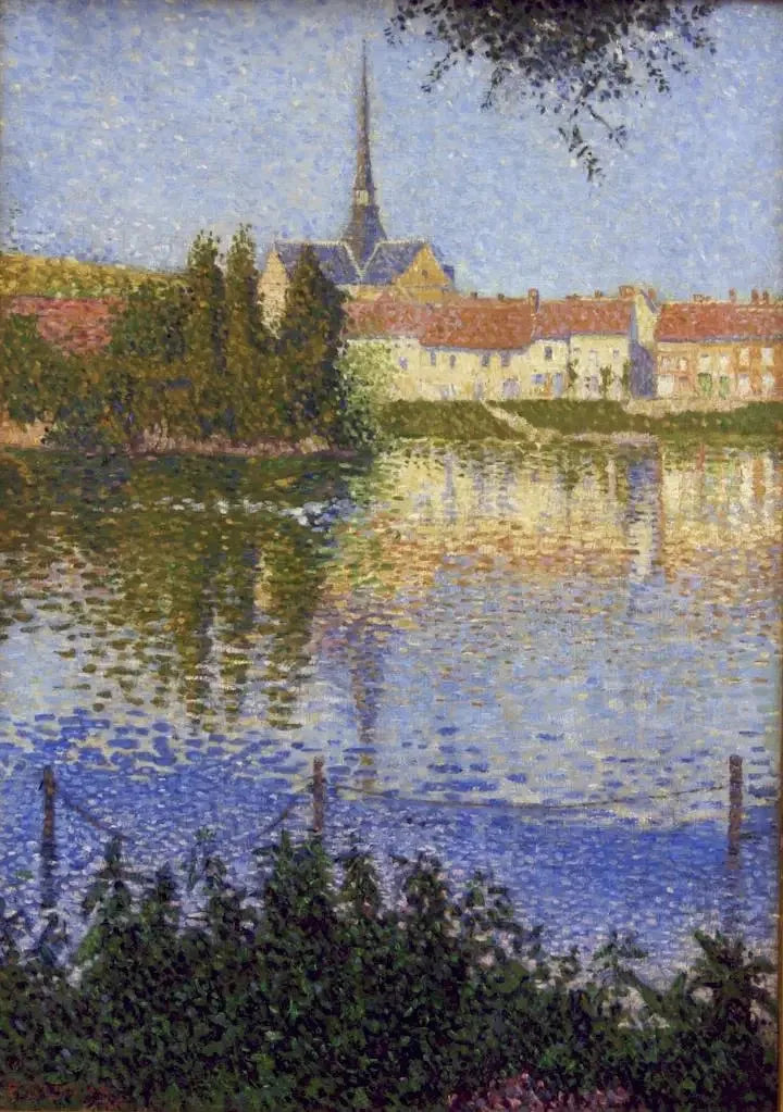 Les Andelys, saari Lucasille - Paul Signac
