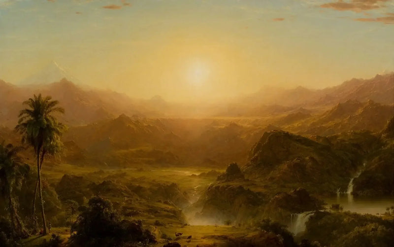 Ecuadorin Andit - Frederic Edwin Church