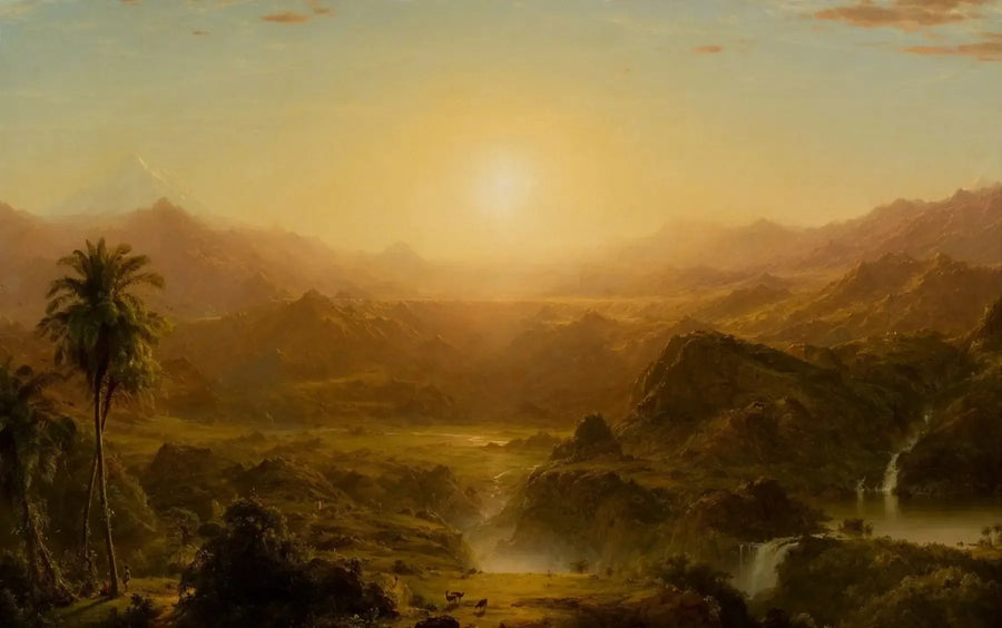Ecuadorin Andit - Frederic Edwin Church