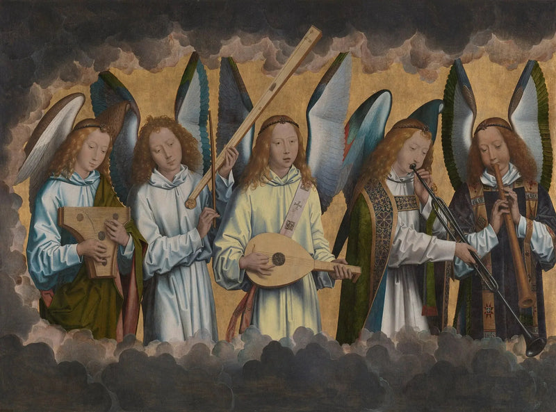 Muusikot enkelit - Hans Memling