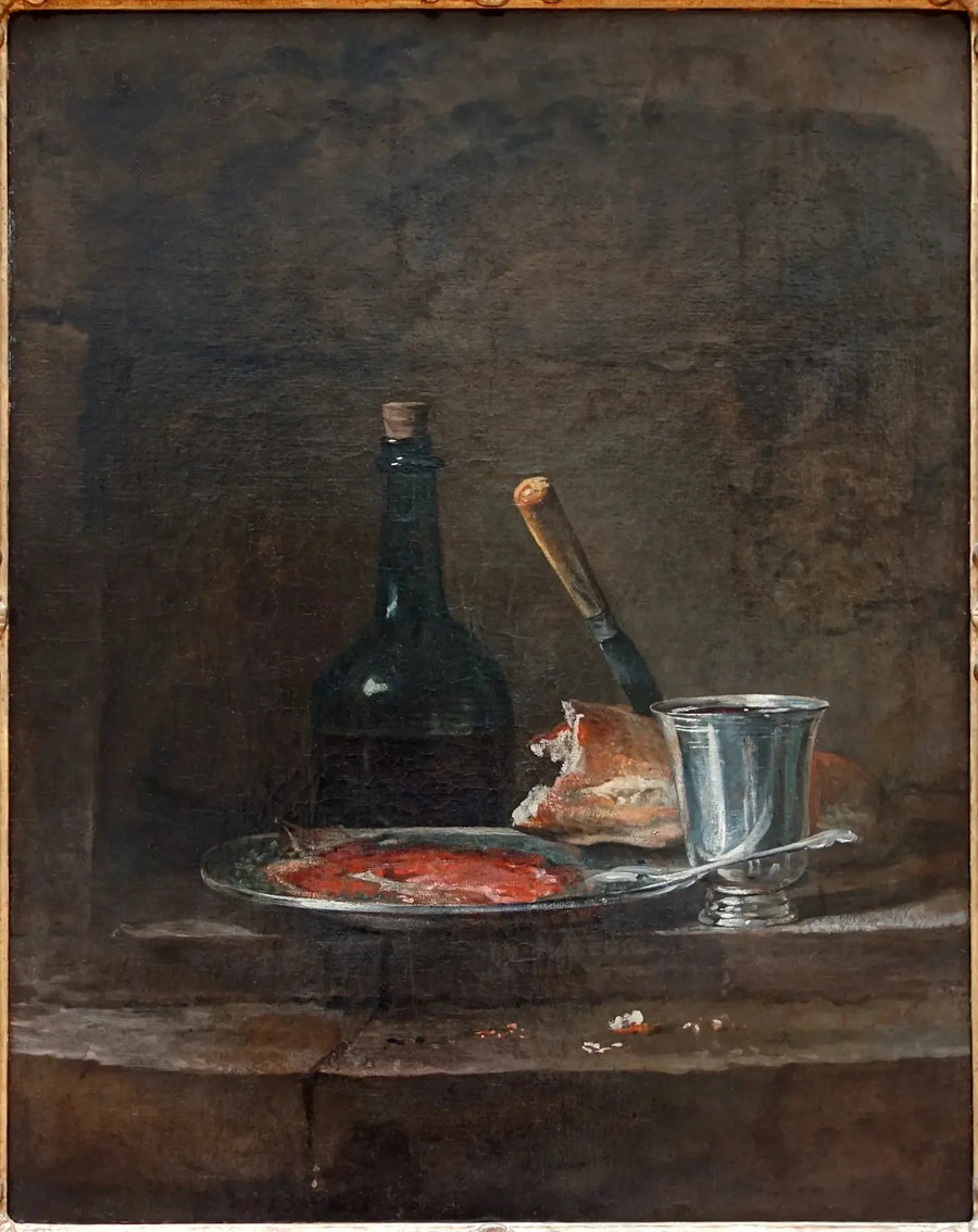 Aamiaisen valmistelut - Jean Siméon Chardin