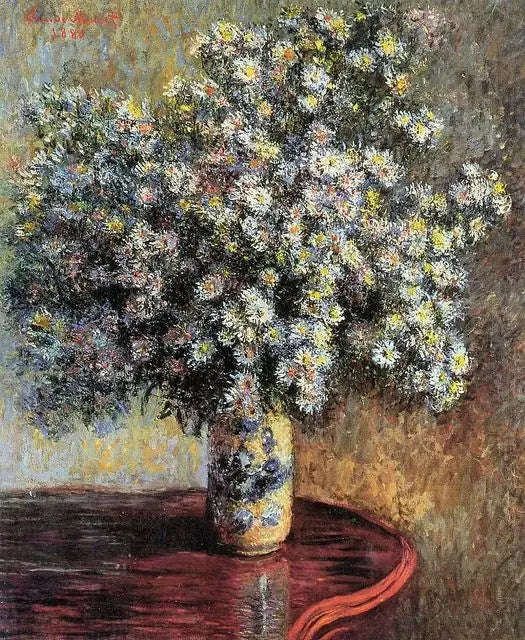 Les astres - Claude Monet image 1 reproduction d’œuvre d’art à l’huile