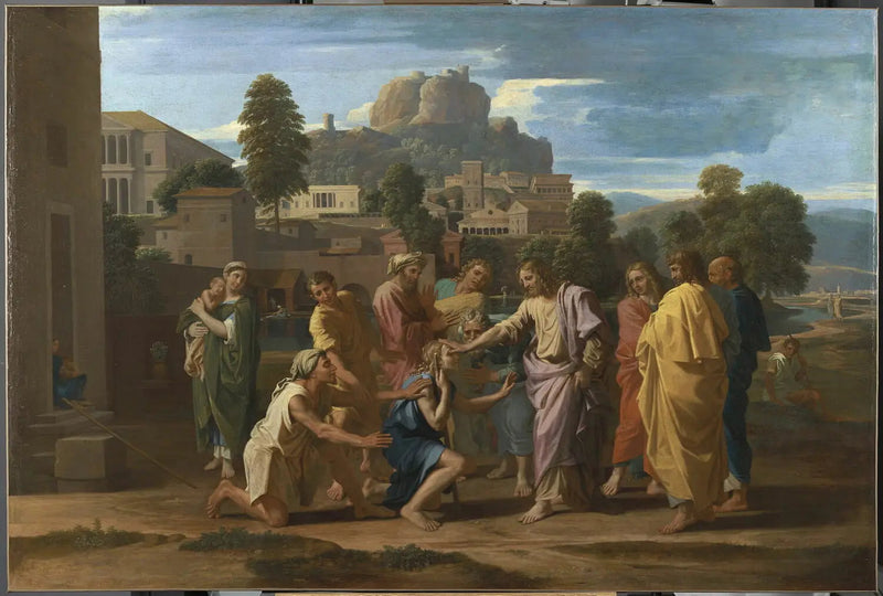 Jerikon sokeat - Nicolas Poussin