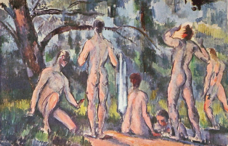 Uimareita - Paul Cézanne