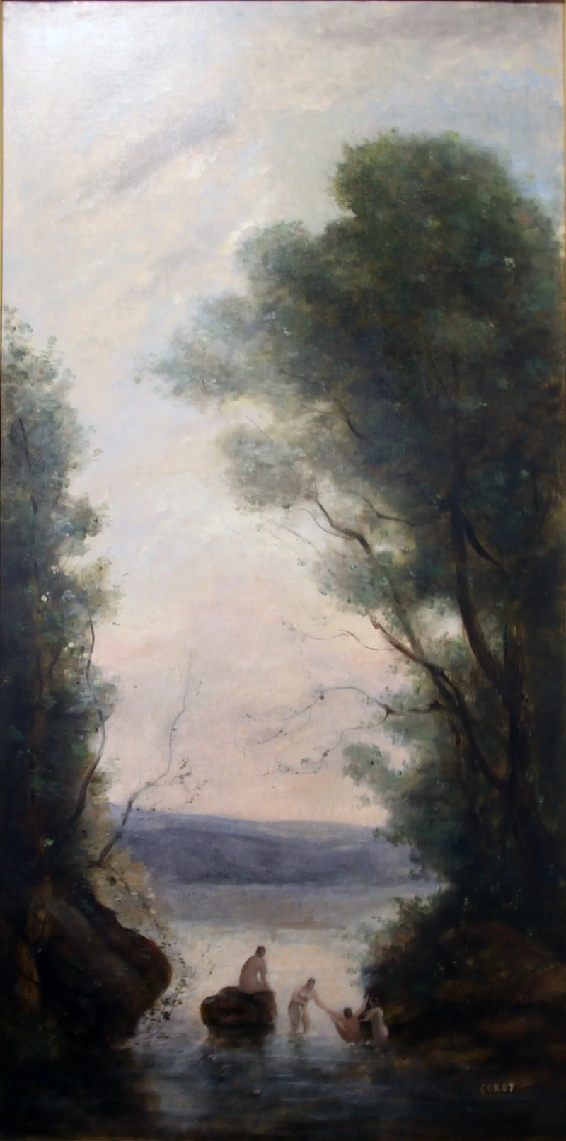 Uima-allasnaiset - Jean-Baptiste Camille Corot