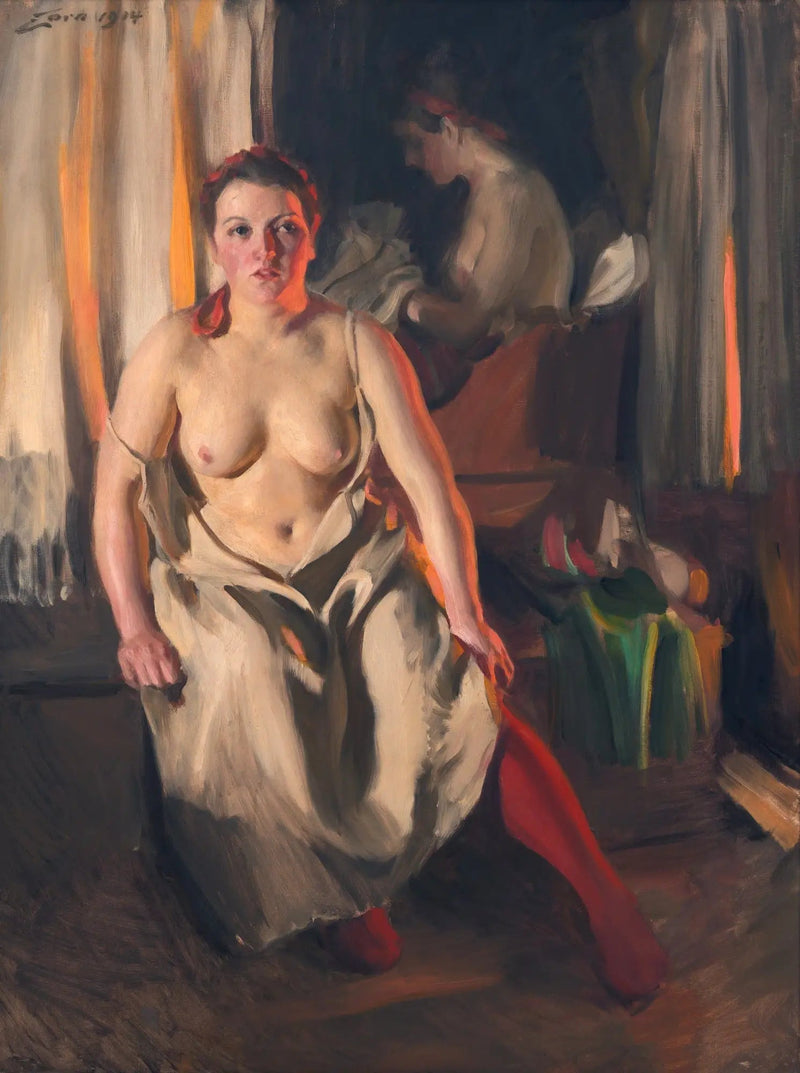 Punaiset housut - Anders Zorn