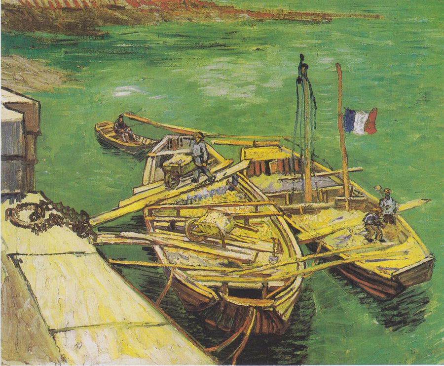 Sidotut veneet - Vincent van Gogh