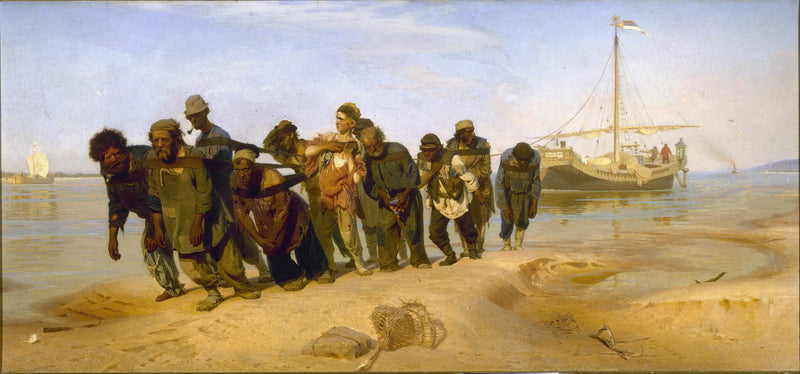 Volgan laivanvarustajat - Ilya Repin