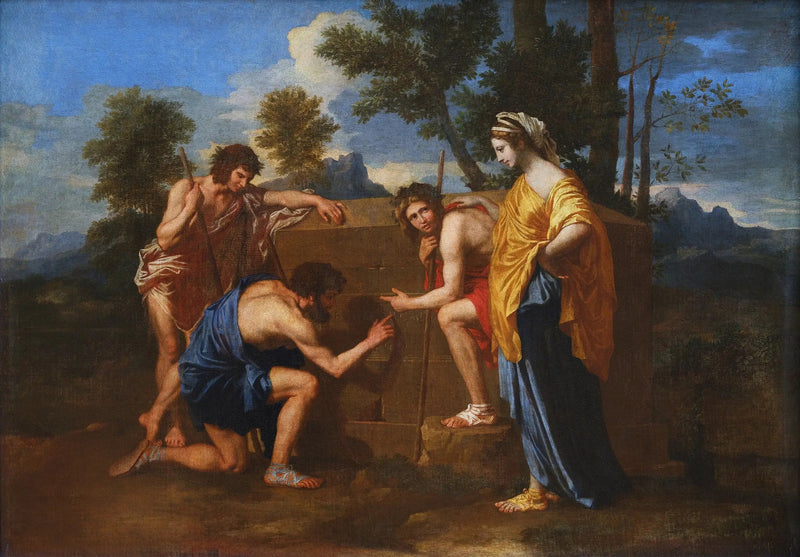 Arcadian paimenet - Nicolas Poussin