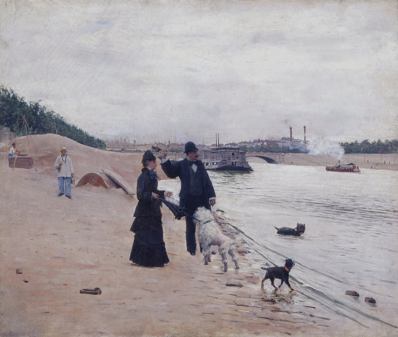 Seine-joen rannat - Jean Béroud