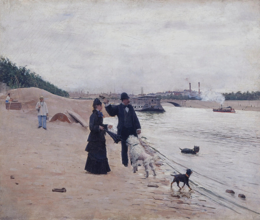 Seine-joen rannat - Jean Béroud