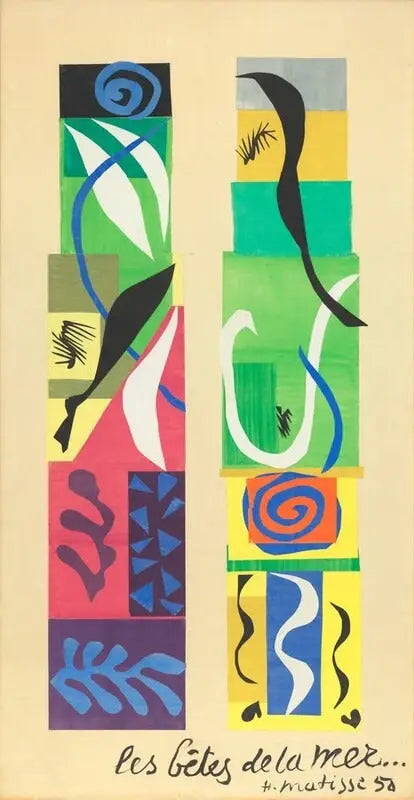 Merihirviöt - Henri Matisse