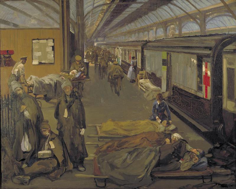 Doverin haavoittuneet - John Lavery