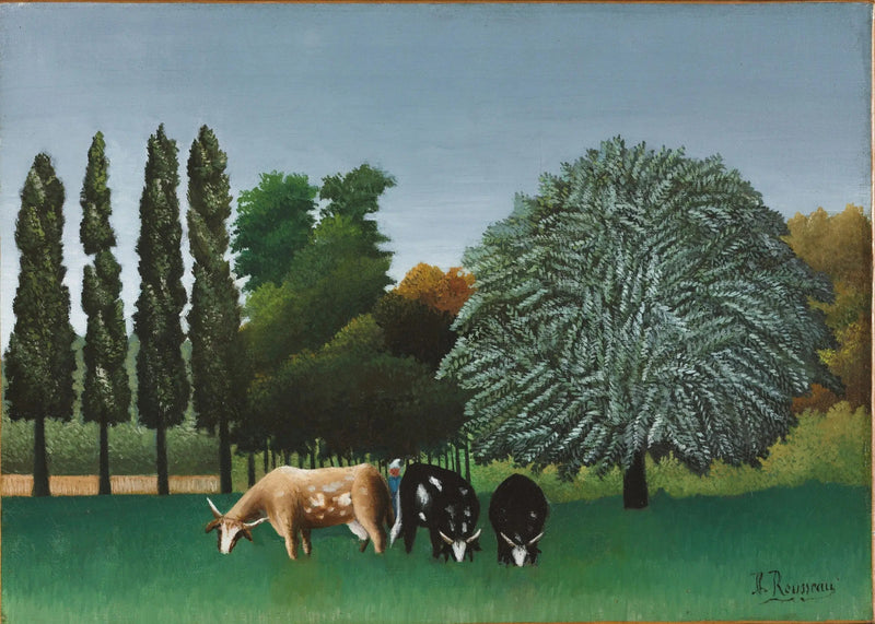 Oisen rannat - Henri Rousseau