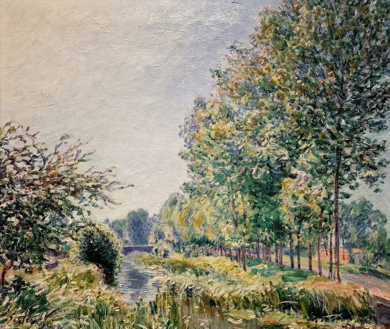 Orvannan rannat. Aamun vaikutus - Alfred Sisley