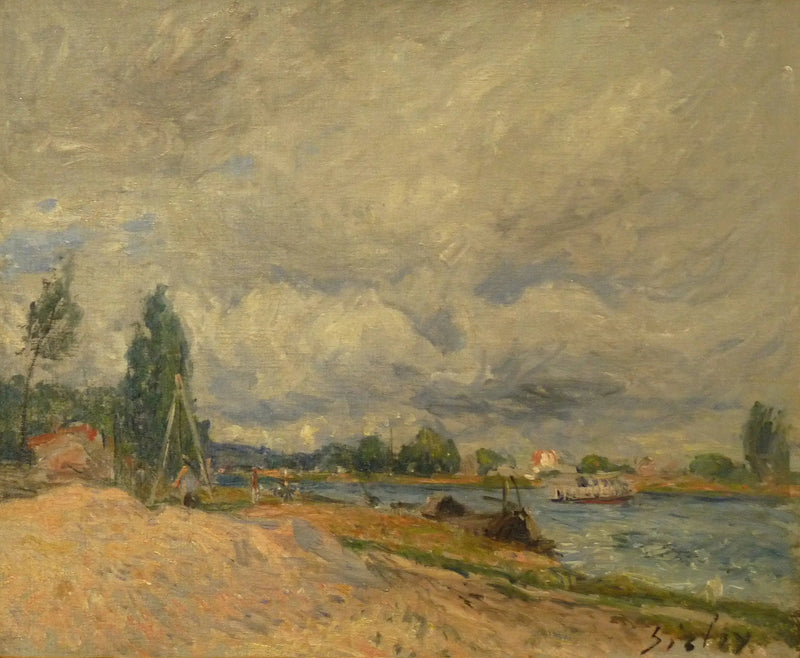 Loingin rannat - Alfred Sisley