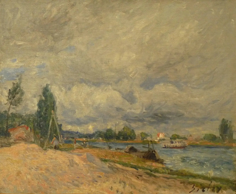 Loingin rannat - Alfred Sisley