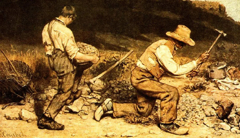 Kivimursijat - Gustave Courbet