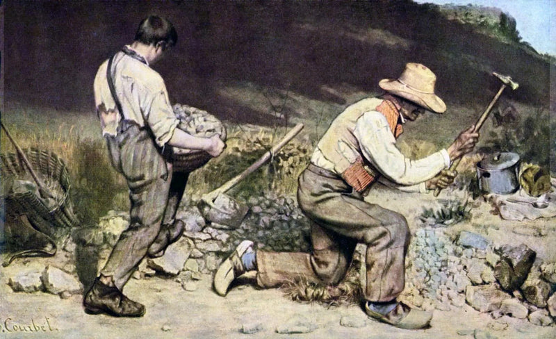 Kivimursijat - Gustave Courbet