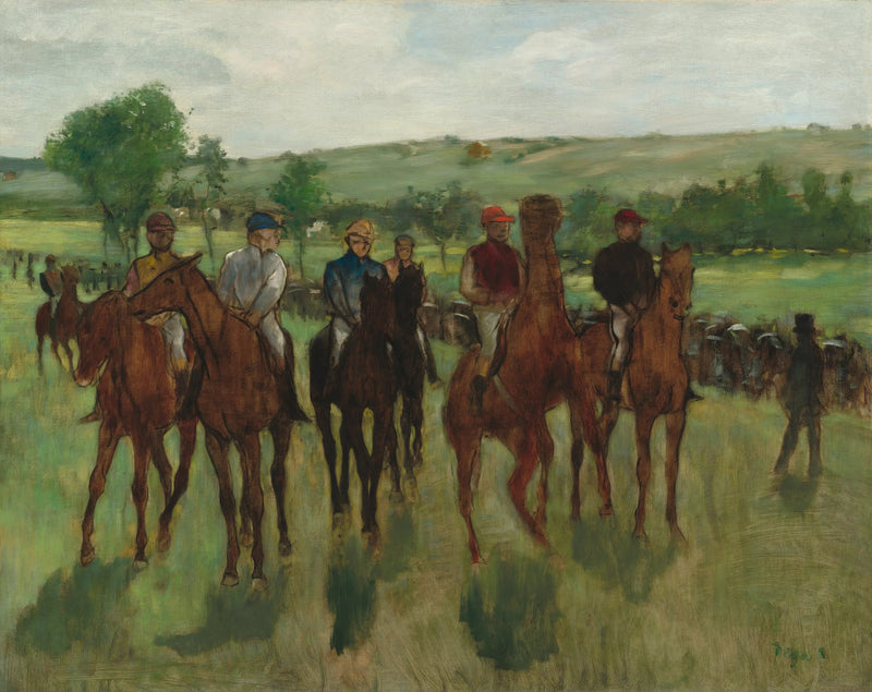 Ratsastajat - Edgar Degas
