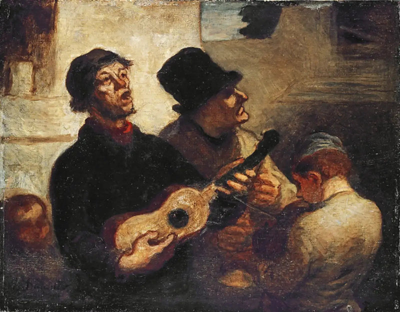 Katusoittajat - Honoré Daumier