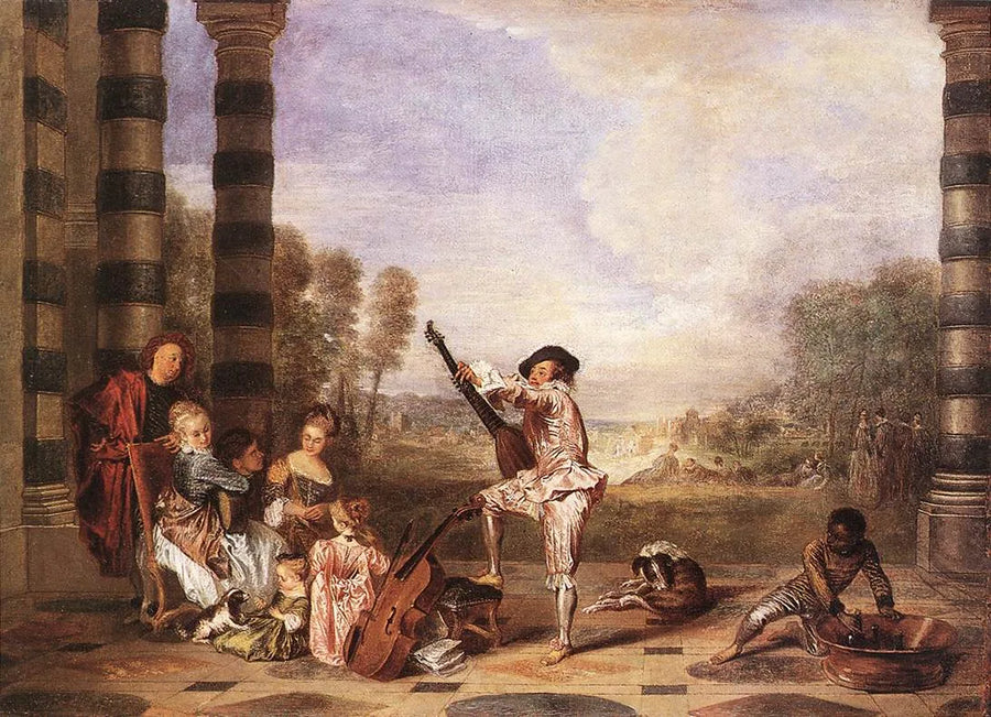 Elämän lumoava viehätys - Antoine Watteau