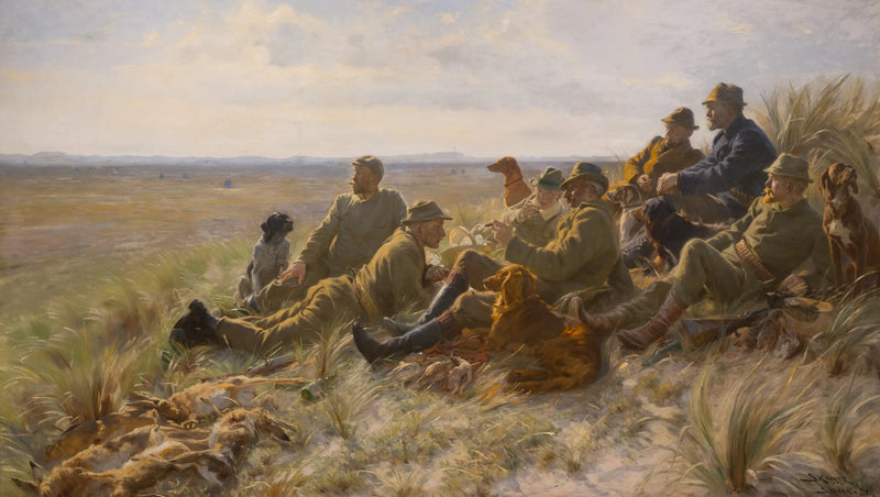 Skagenin metsästäjät - Peder Severin Krøyer