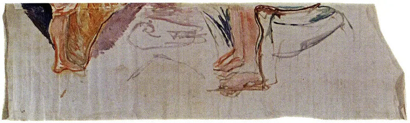 Etsijät: lasten jalat - Edvard Munch