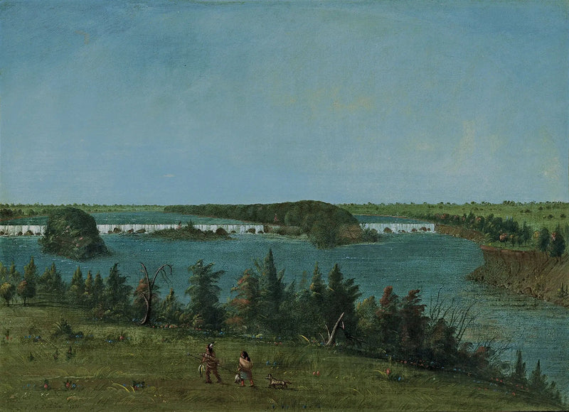 Saint-Antoine'n putoukset - George Catlin