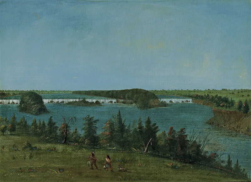 Saint-Antoine'n putoukset - George Catlin