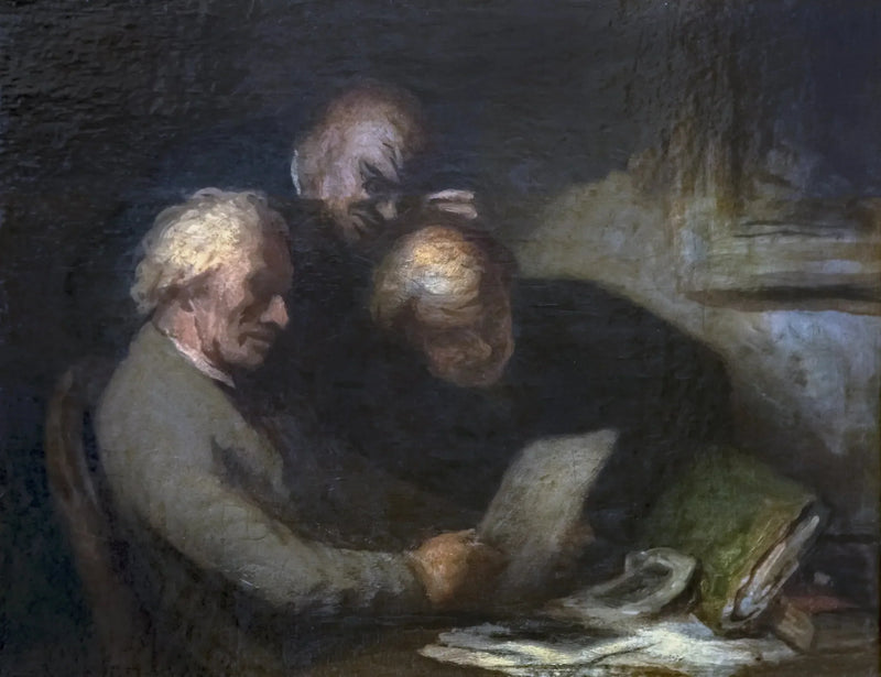 Leimasimien keräilijät - Honoré Daumier