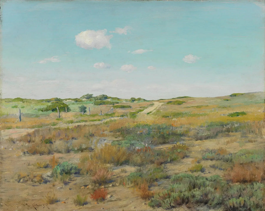Shinnecockin kukkulat - William Merritt Chase