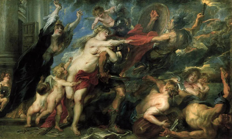 Sodan seuraukset - Peter Paul Rubens