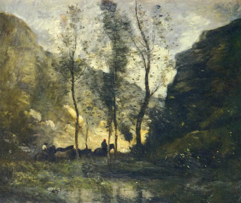 Salakuljettajat - Jean-Baptiste Camille Corot