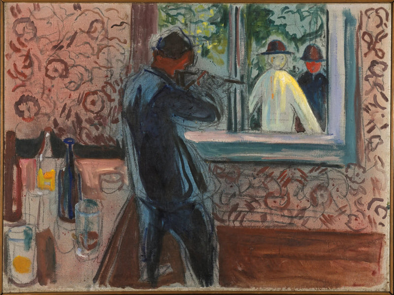 Kutsumattomat vieraat - Edvard Munch