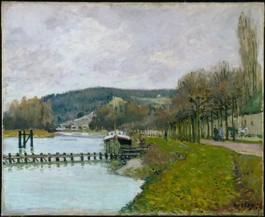 Bougivali kukkulat - Alfred Sisley