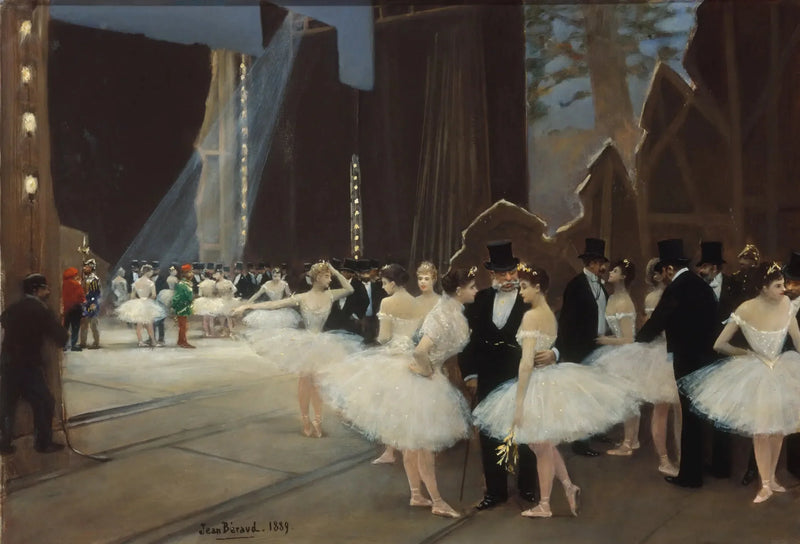 Pariisin oopperan kulissit - Jean Béroud