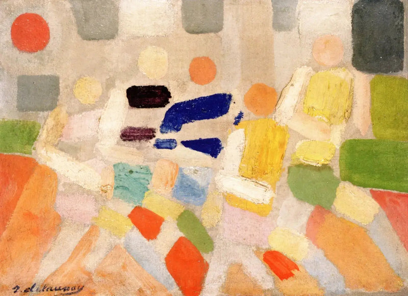 Juoksijat - Robert Delaunay