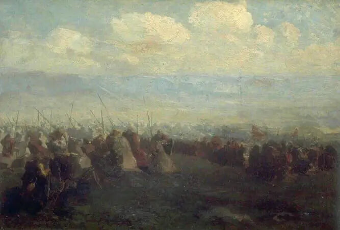 Ristiretkeläiset - Odilon Redon