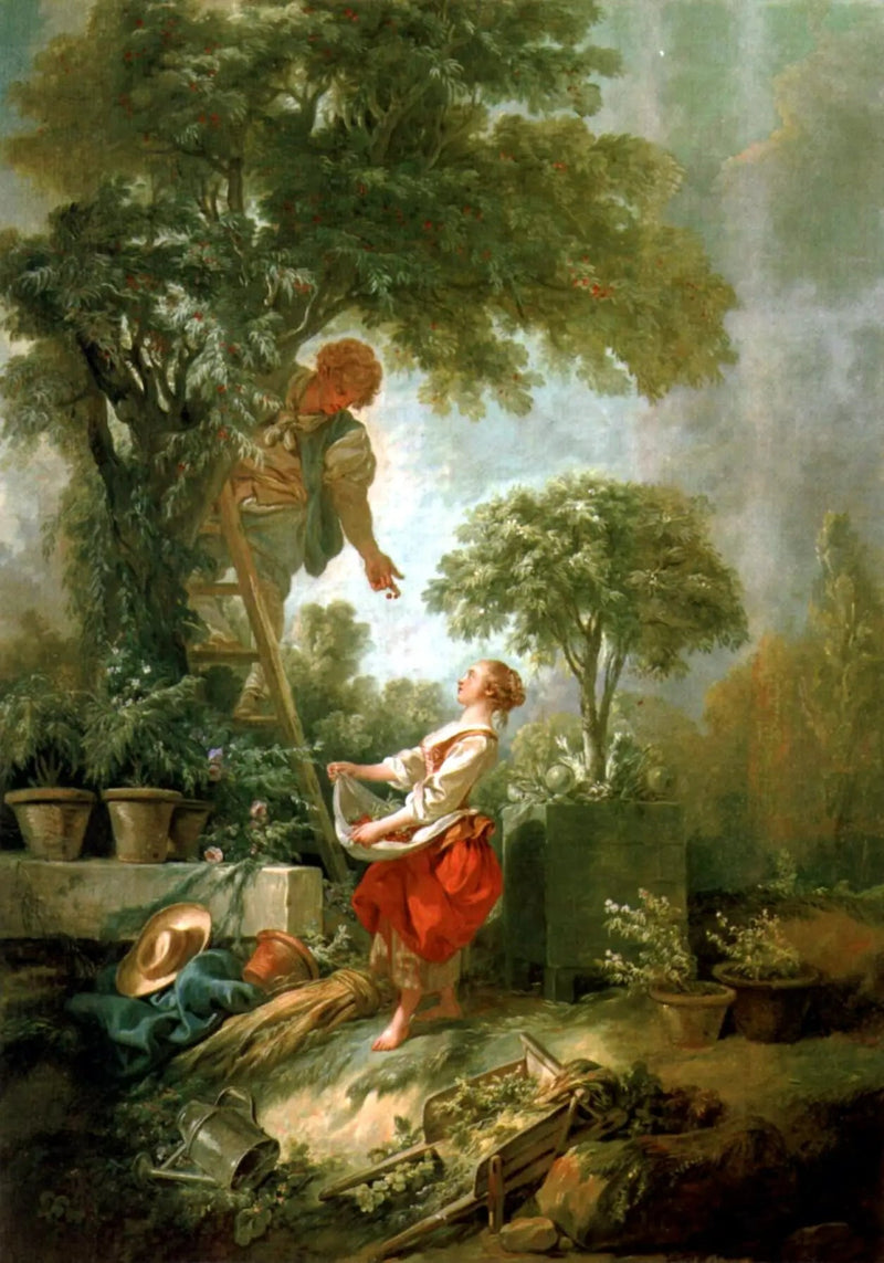 Kirsanpoimijat - François Boucher